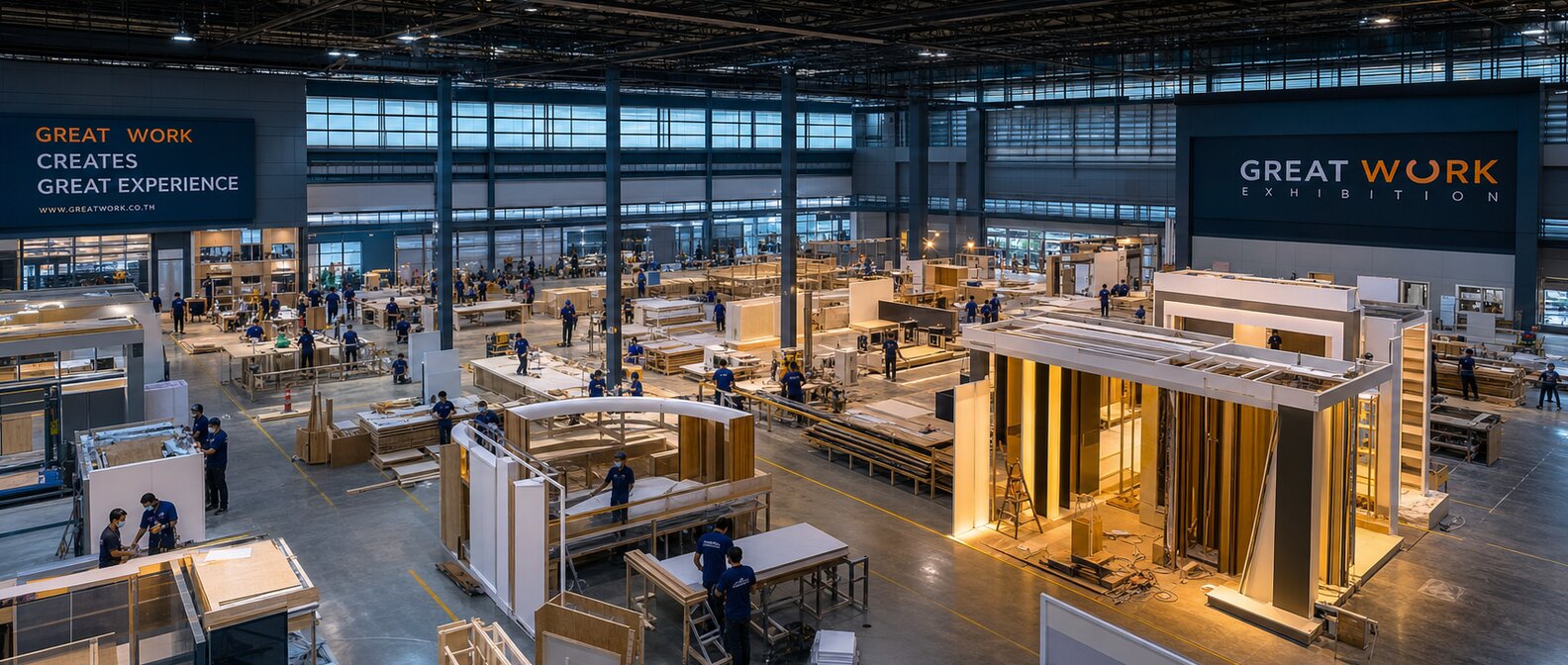 立雅展览 8000㎡ 自有工厂